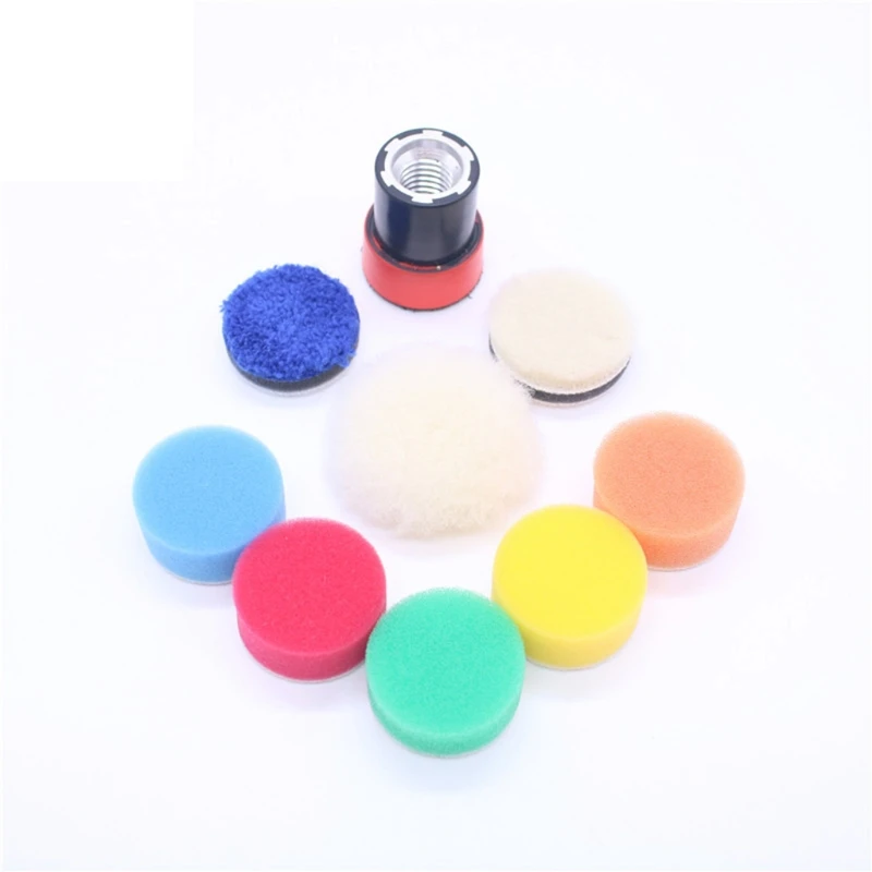 

Polishing Buffer Set For Car Polisher Drill Sponge Kit Set Foam Waxing Tool B36B