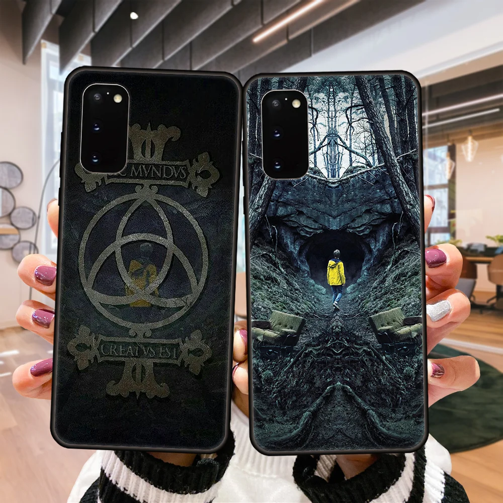 Черный чехол для SamSung Galaxy S10 S20 S7 S6 S9 S8 Plus Edge E ультралегкий черный арт мягкие чехлы