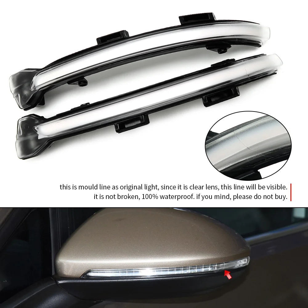 Светодиодный динамический поворотник для Фольксваген Гольф 7 Jetta MK7 VII Golf 5 GTI R