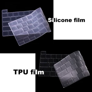 Чехол-клавиатура для ноутбука Apple, для Macbook air pro, прозрачная пленка, A2141A1932A1708A21591466, чехол-клавиатура из ТПУ, прозрачный