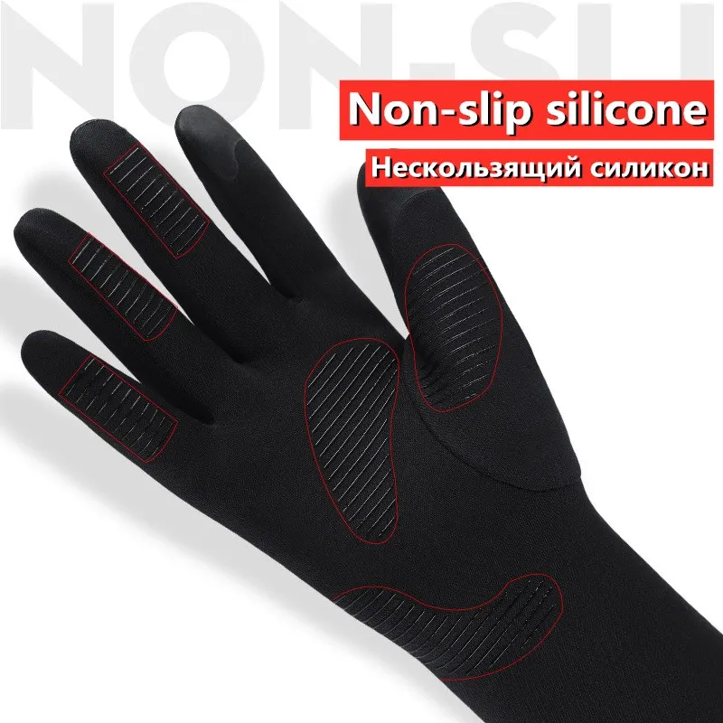 Прямая поставка зимние осенние перчатки для бега с сенсорным экраном легкие