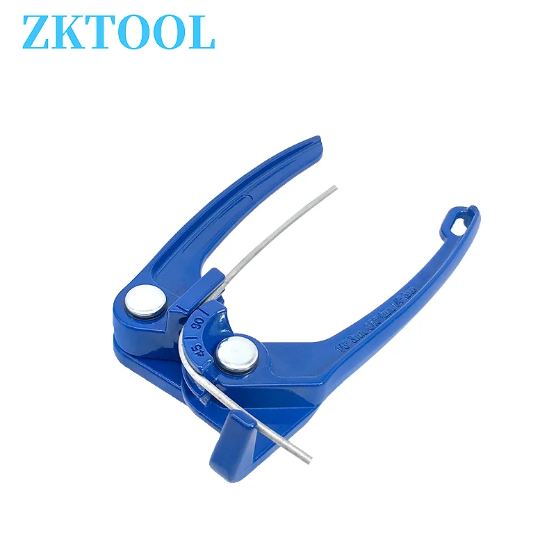 

1/8 3/16 1/4" tube bender fuel pipe brake ac coolant tool alloy bending pliers fuel line bend bender pipe b e3t3