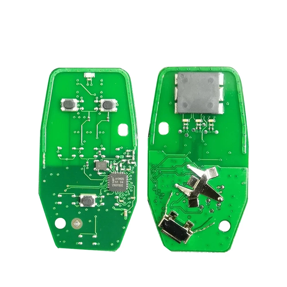 Запасной БЕСКЛЮЧЕВОЙ дистанционный смарт-ключ KEYECU 433 МГц 4A чип для Alfa Romeo Giulia Stelvio