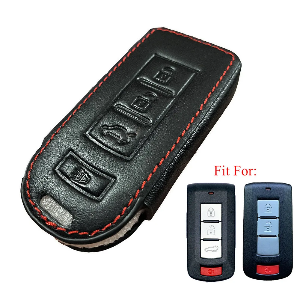 

Parts Key Holder Remote Smart Replacement 4 Button Accessories Cover Fob For Outlander