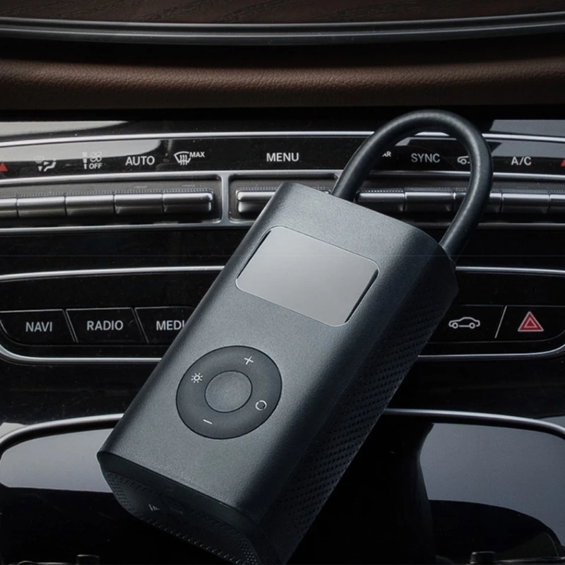 Comprar Compresor De Aire Portátil, Miniinflador De Neumáticos, Manómetro Digital, Batería Recargable Para Coches Y Bicicletas, 150PSI, T21E