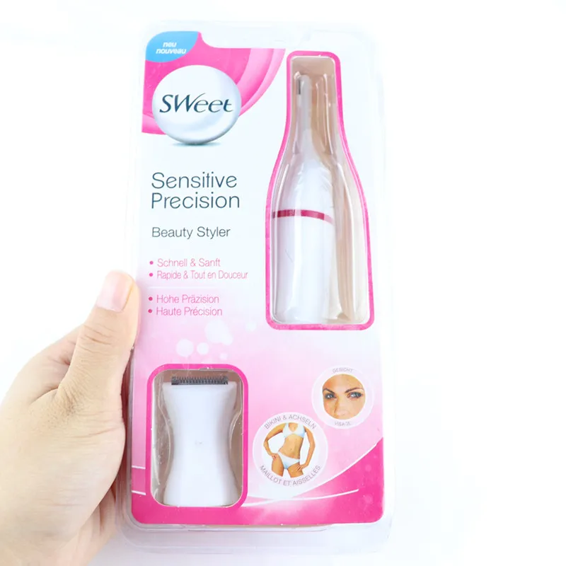 5 в 1 Электрический эпилятор безболезненный триммер для бровей тела бикини