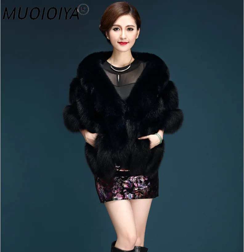 

Winter Coat Women Fur Jacket Ladies Faux Fox Fur Coat Female Clothes 2022 Korean Thick Warm Luxury Fur Coats Hiver LW1568