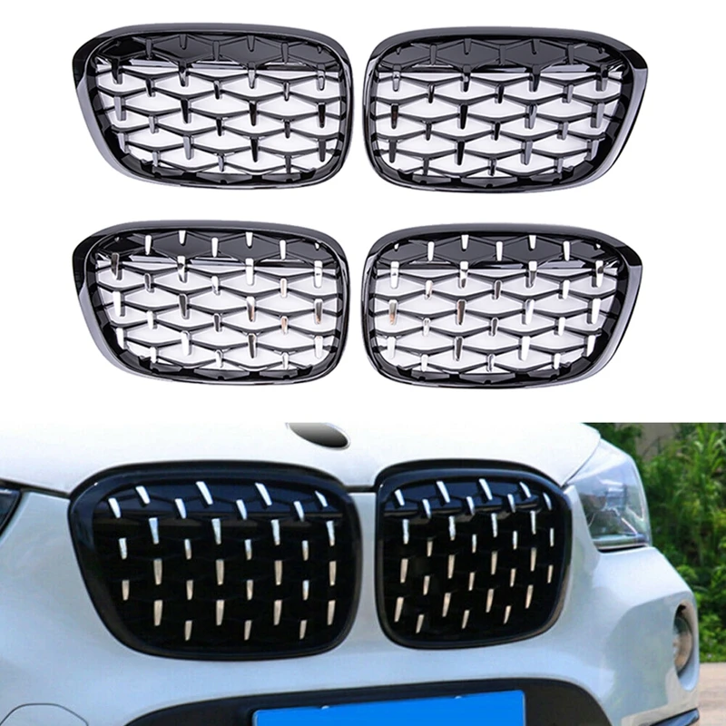 

Решетка для радиатора BMW X1 F48 F49 2016 2017 2018 2019