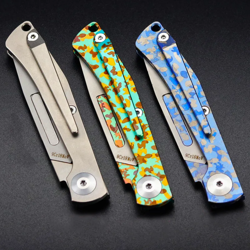 Универсальный нож из титанового сплава ручной складной Скальпель для