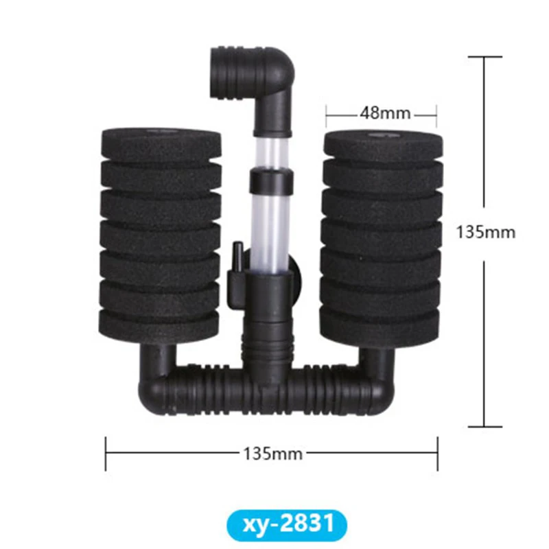 1 Pcs Bio Sponge Filter Fish Tank Filter Sponge Filter Aquarium Biochemical Sponge Filter Fish Tank Air Pump images - 6