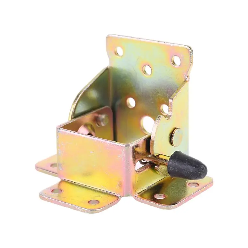 

P15D 4X Iron Locking Folding Table Chair Leg Brackets Hinge Self Lock Foldable Hinges