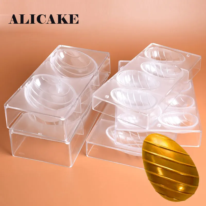 Форма для шоколада из поликарбоната саржевого переплетения необычное яйцо