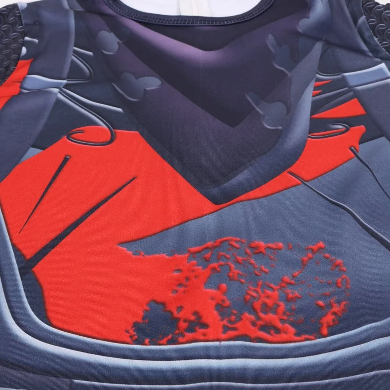 Детский костюм для косплея черного рыцаря Zentai комбинезон маска на Хэллоуин