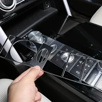 for land rover discovery 5 l462 sse 17 2021 aluminum alloy car gear function area protector cover trim stickers car accessories