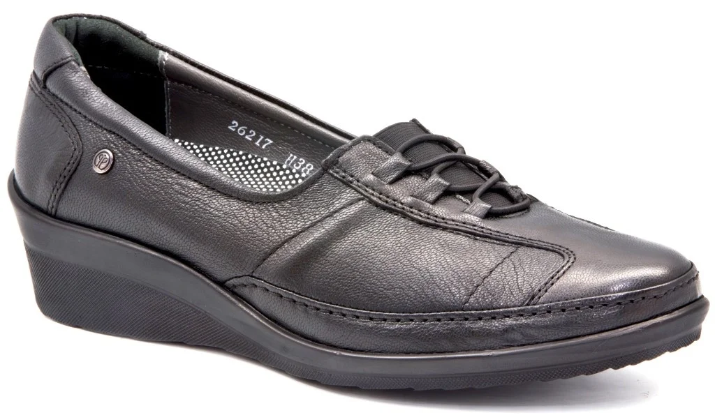 

Forelli 26217 черный 2021 Сумки из натуральной кожи, женская летняя обувь модные женские туфли-лодочки Ортопедические из натуральной коровьей кожи ...