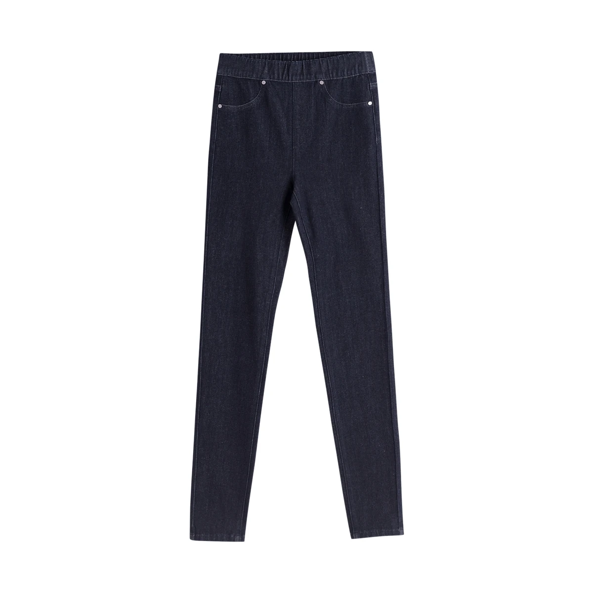 

INMAN Autumn Spring High Waist Skinny Leggings Lady Jogger Pipe Denim Streetwear Hip Lift Small Leg Pencil Pant Women's Jeans