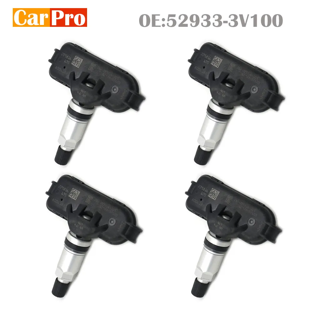 Датчик давления в шинах TPMS 52933-3V100 529333V100 для Hyundai i40 VF 2011-2014 434 МГц 4 шт. | Автомобили и