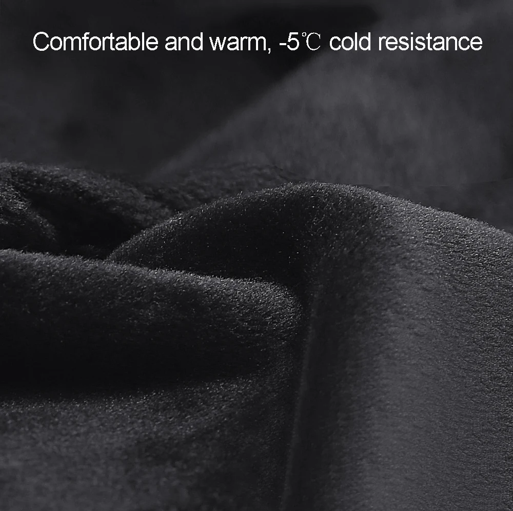 

Touch Screen Windproof Outdoor Sport Gloves Unisex Winter Fleece Thermal Warm Running Waterproof Anti-Slip Cycling Gloves