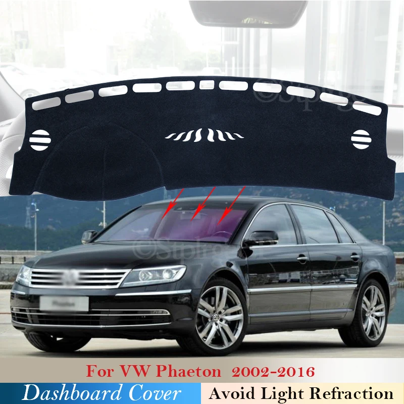 Защитная накладка на приборную панель для Volkswagen VW Phaeton 2002 ~ 2016 автомобильные