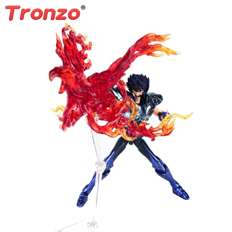 Тронзо Saint Seiya фигурка бронзовая Phoenix Ikki Houyoku Tenshou Fire Bird Effect Дисплей Кронштейн