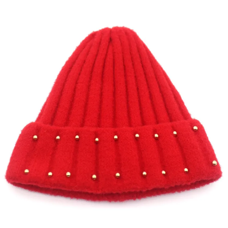 Новые Вязаные модные облегающие шапки ditposible женские зимние шапка полосатая |