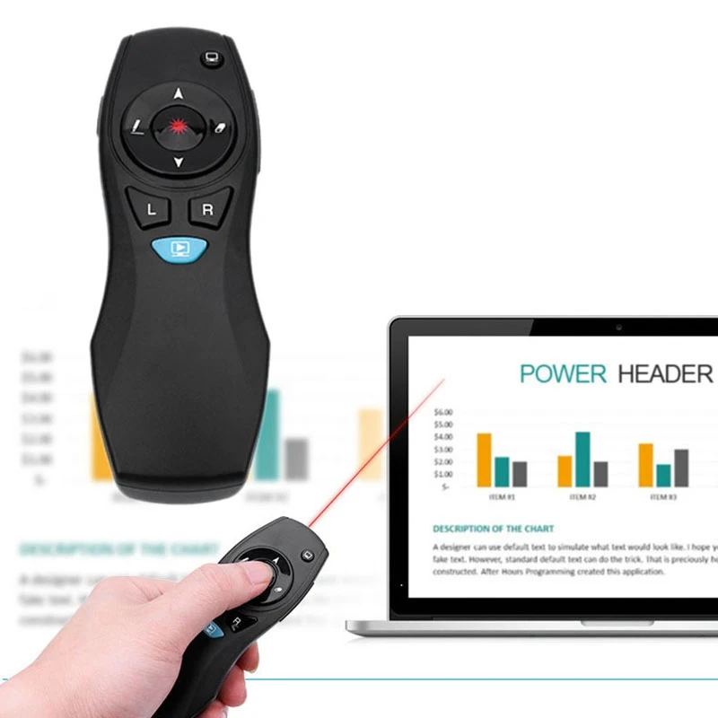 Viboton A3 портативный беспроводной презентатор Ppt Презентация слайд пульт дистанционного управления ручка безбарьерная стена 65 м
