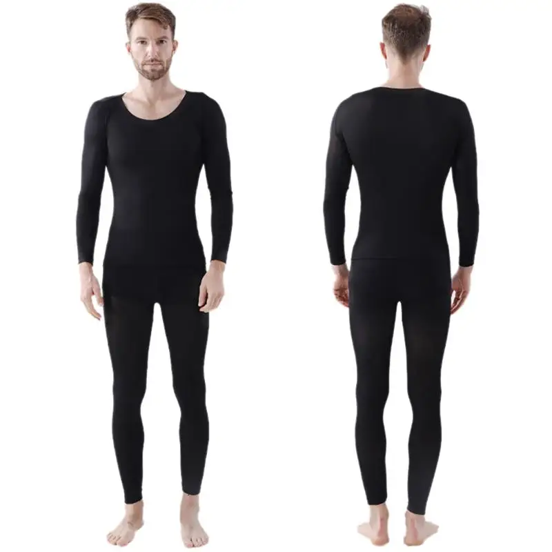 

Winter Unisex Thermal Underwear Set Quick Dry Anti-Microbial Thermo Underwear Warm Long Sleeve Clothes Clothing Accessories