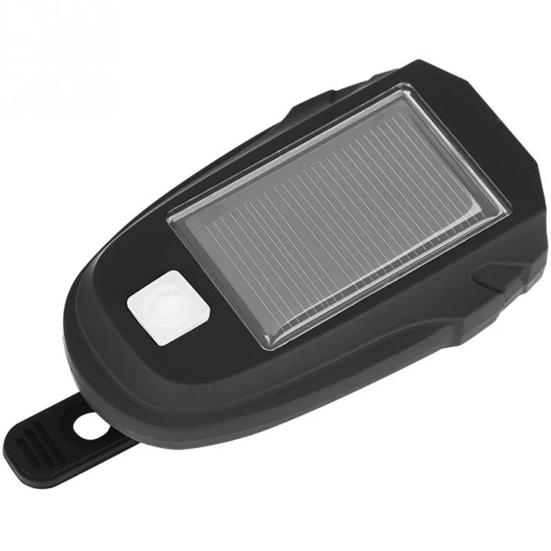 600Lm Solar Powered Bike Light Usb Charging Bicycle Front Headlight Mtb Waterproof Flashlight Cycling Accessories | Спорт и