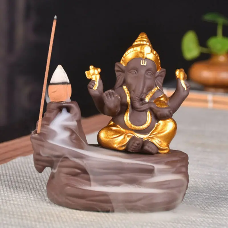 Горелка для благовоний с обратным потоком ладан Керамика Craft Ddiffuser Офис горная