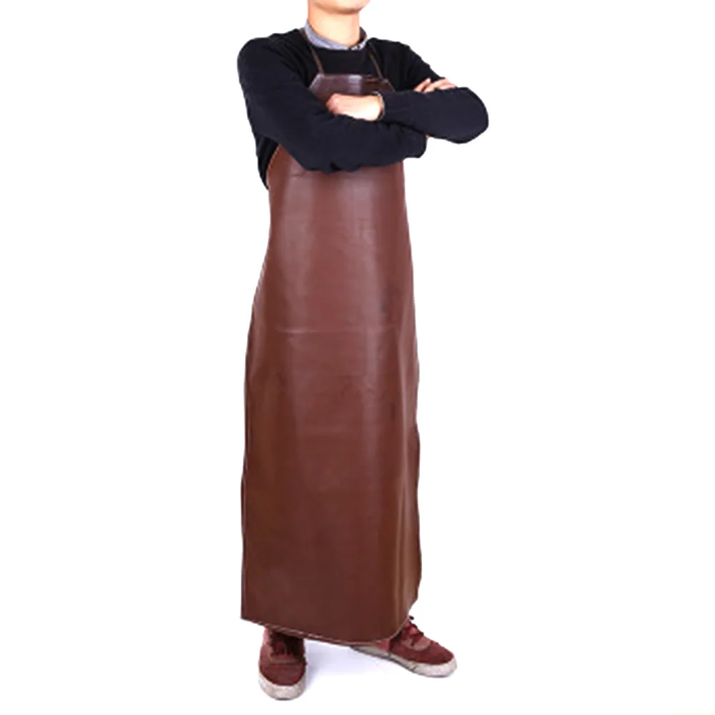 

Leather Welding Apron Equipment 97cm65CM +1 Pair Sleeves Waterproof Durable 1*Apron + 2*sleeve