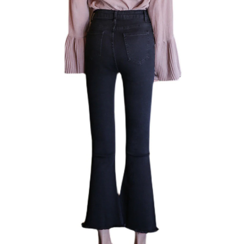 

Женские расклешенные брюки с высокой талией