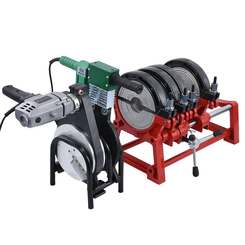 63 200 ручной сварочный аппарат для стыковой сварки PE горячего расплава труб