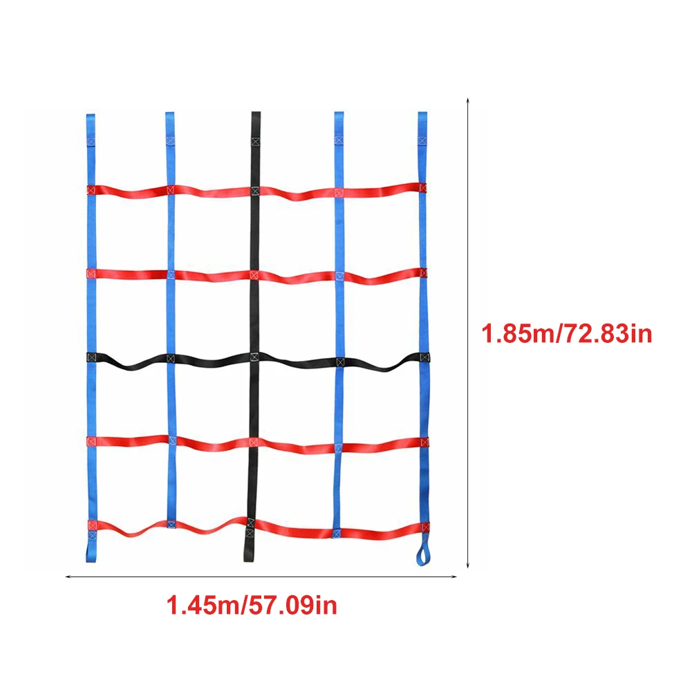 

Swing Attachment Rope Ladder Backyard High Strength Games Outdoor Climbing Cargo Net Hanging Obstacle Course For Kids Polyester