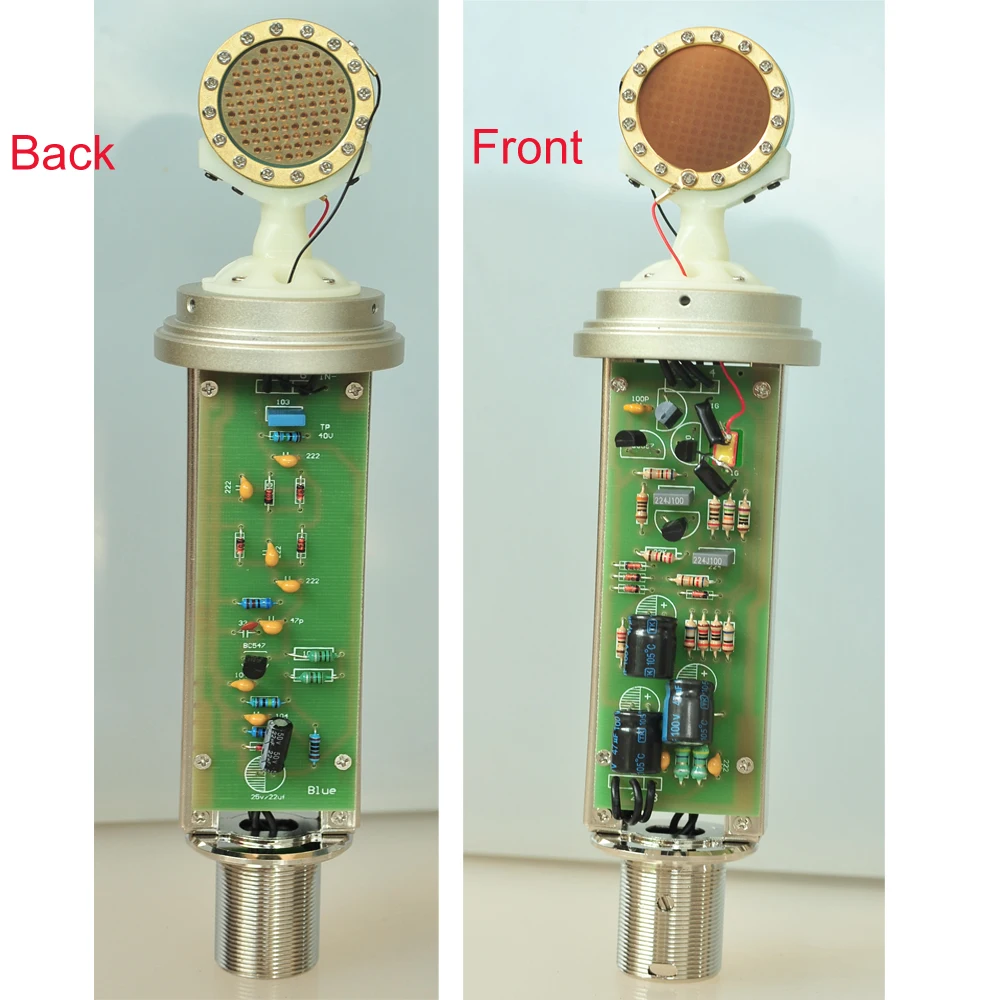 Портативный конденсаторный микрофон сделай сам 34 мм |