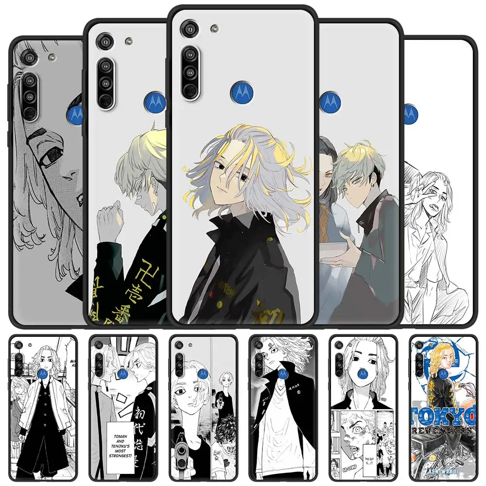 

Anime Tokyo Revengers Phone Case for Motorola One Fusion Plus G9 Play G8 Power Lite G20 G30 G50 G60 E6s G Stylus Coque Cover Bag