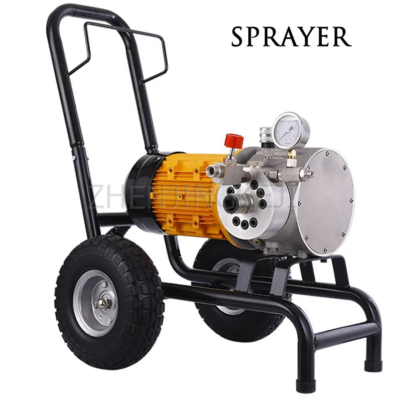 

Электрический аппарат для распыления краски под давлением, небольшой инструмент для работы с безвоздушной структурой из нержавеющей стали...