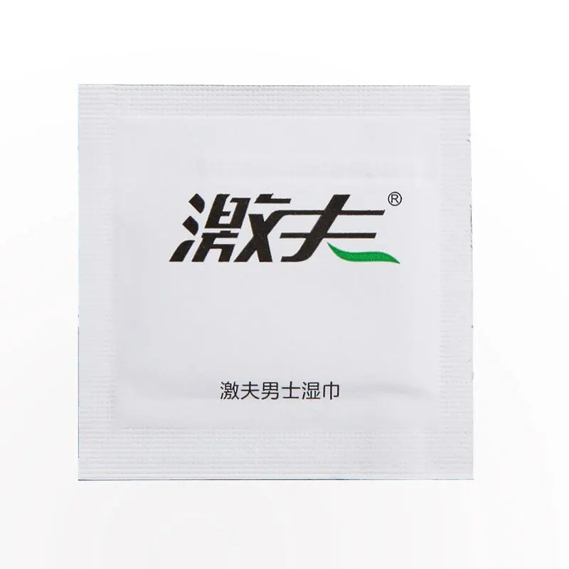 10 шт. мужской протрите с задержкой натуральная Влажная Ткань Мужская сексуальная