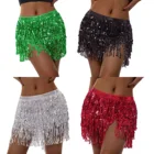 Женская мини-юбка с блестками, Сексуальная мини-юбка для танцев, выступлений, вечевечерние, 13 цветов