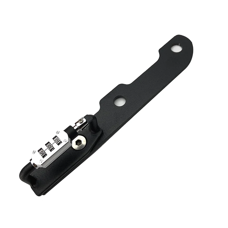 Замок для мотоциклетного шлема с крючком крепления паролем Черный Защитный