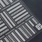 5D свитер шерстяные наклейки для ногтей Переводные картинки девушки Одуванчик Снежинка инструменты для маникюра наклейки для ногтей