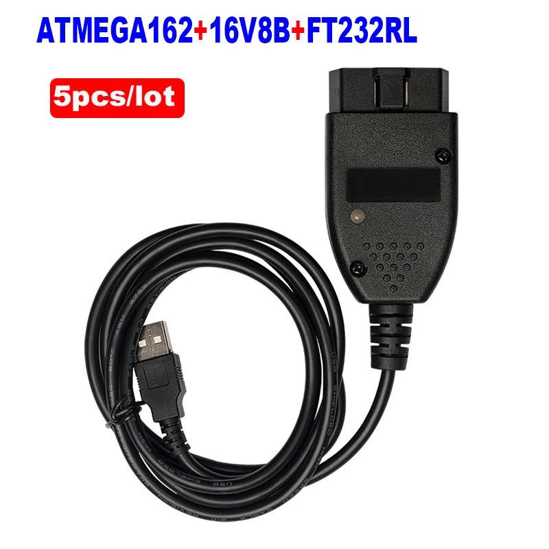 5 шт./лот электрические тестеры общий OBDII 16Pin диагностический USB интерфейс 18 9