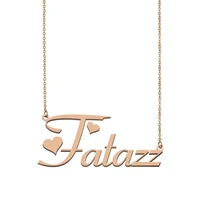 fatazz name necklace custom name necklace for women girls best friends birthday wedding christmas mother days gift