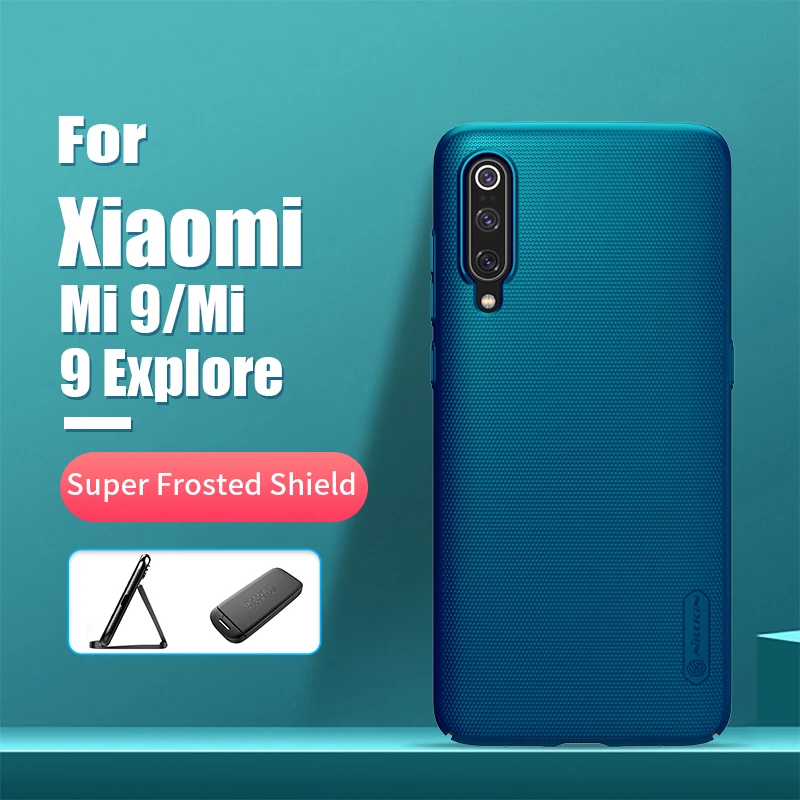 Чехол NILLKIN для xiaomi mi 9 Матовый Жесткий чехол из поликарбоната с диагональю 6 39