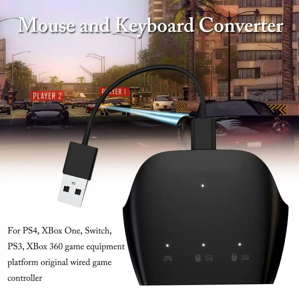 Переходник для мыши PS3/PS4/switch/XBOXONE/XBOX360 конвертер клавиатуры с проводной