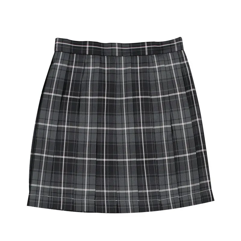

Japanese New Women Skirts High Waist Kawaii School Uniform Pleated A-Line Mini Plaid Harajuku Preppy Skirts High-waisted skirt