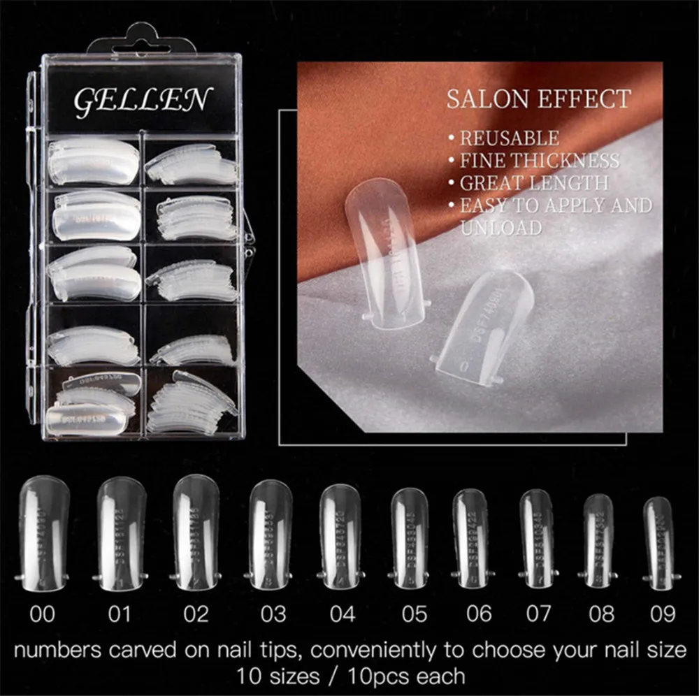 ENASUI Quick Extension Nail Gel Nail Builder Extend Gel Led Lamp 9Pcs/Kit Pink UV LED Gel Poly Polish Building Soak off Gel Kit