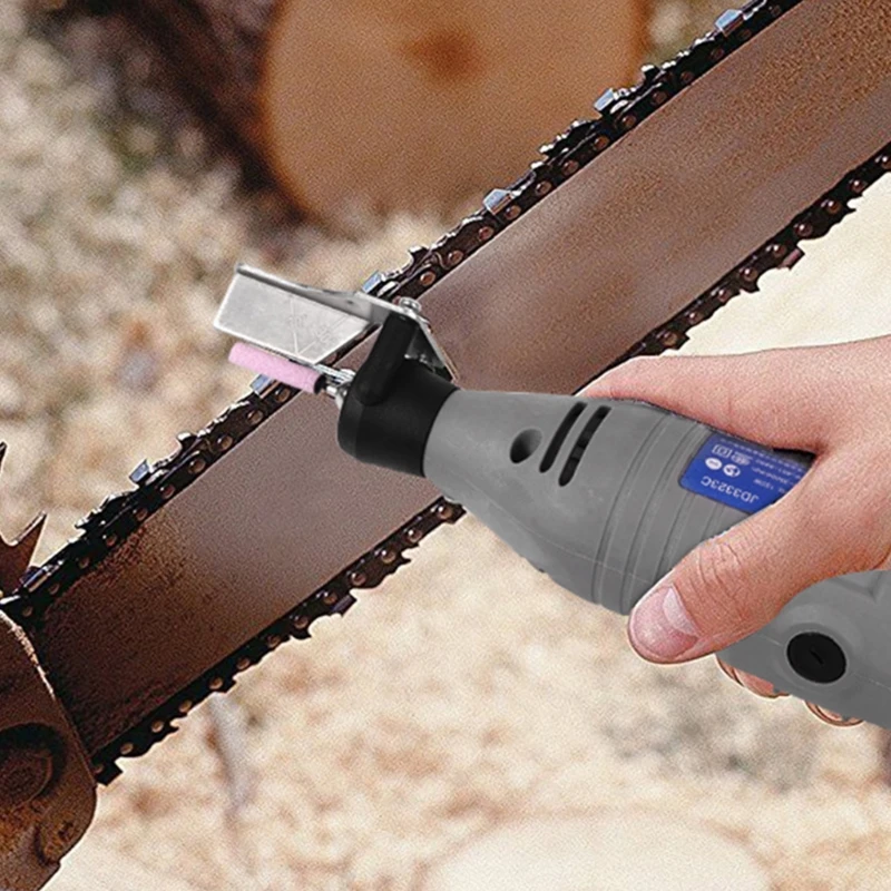 

Attachment Kit For Sharpening Outdoor Gardening Tools,For Sharpening Kit Tool Slow Cutting Chain Saw Blades Easily