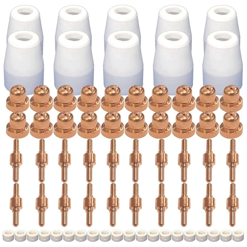 

70 шт. расходные материалы для плазменной резки (Стандартный) для Cut40 50 с плазменный резак фонарь PT31 LG40