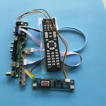 Kit For M185B1-L02/L03/L05/L06/L07 1366x768 VGA AV 2 lamps Audio LCD Panel Controller Board TV HDMI-compatible USB LED Monitor