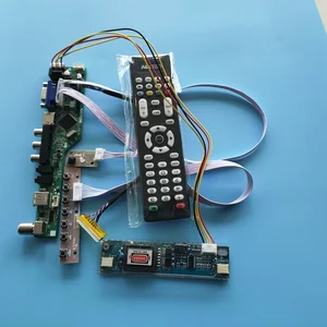 kit for m185b1 l02l03l05l06l07 1366x768 vga av 2 lamps audio lcd panel controller board tv hdmi compatible usb led monitor free global shipping